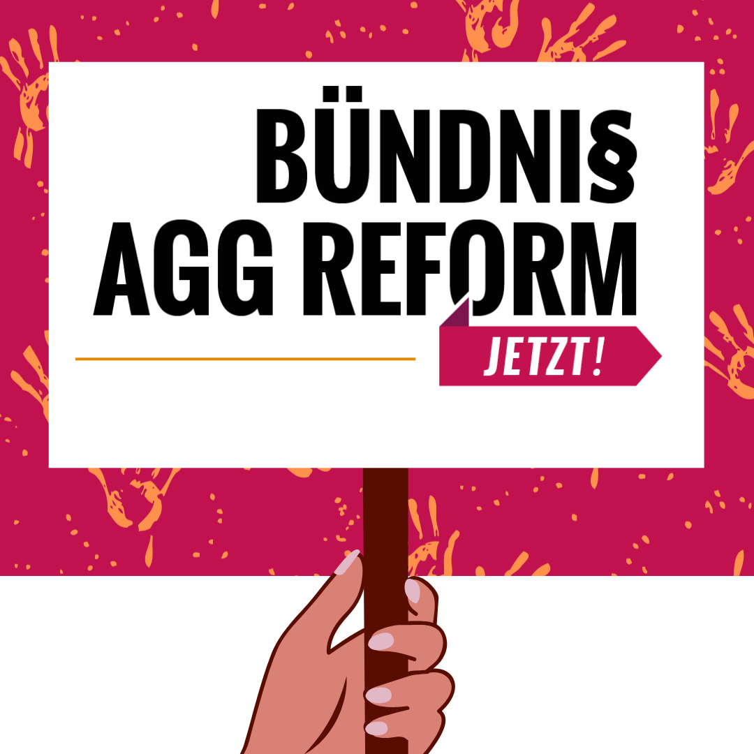 Pressemitteilung des Bündnisses AGG Reform – Jetzt!